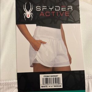Spyder Women's White Athletic Shorts